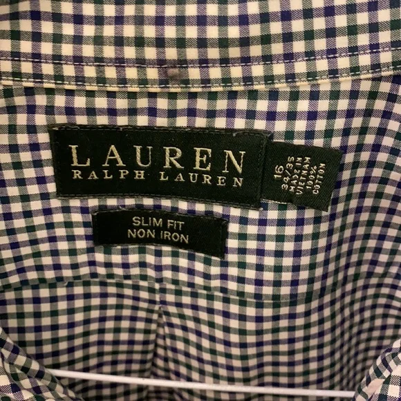 Ralph Lauren Dress Shirt 16, 34/35 - Picture 2 of 3